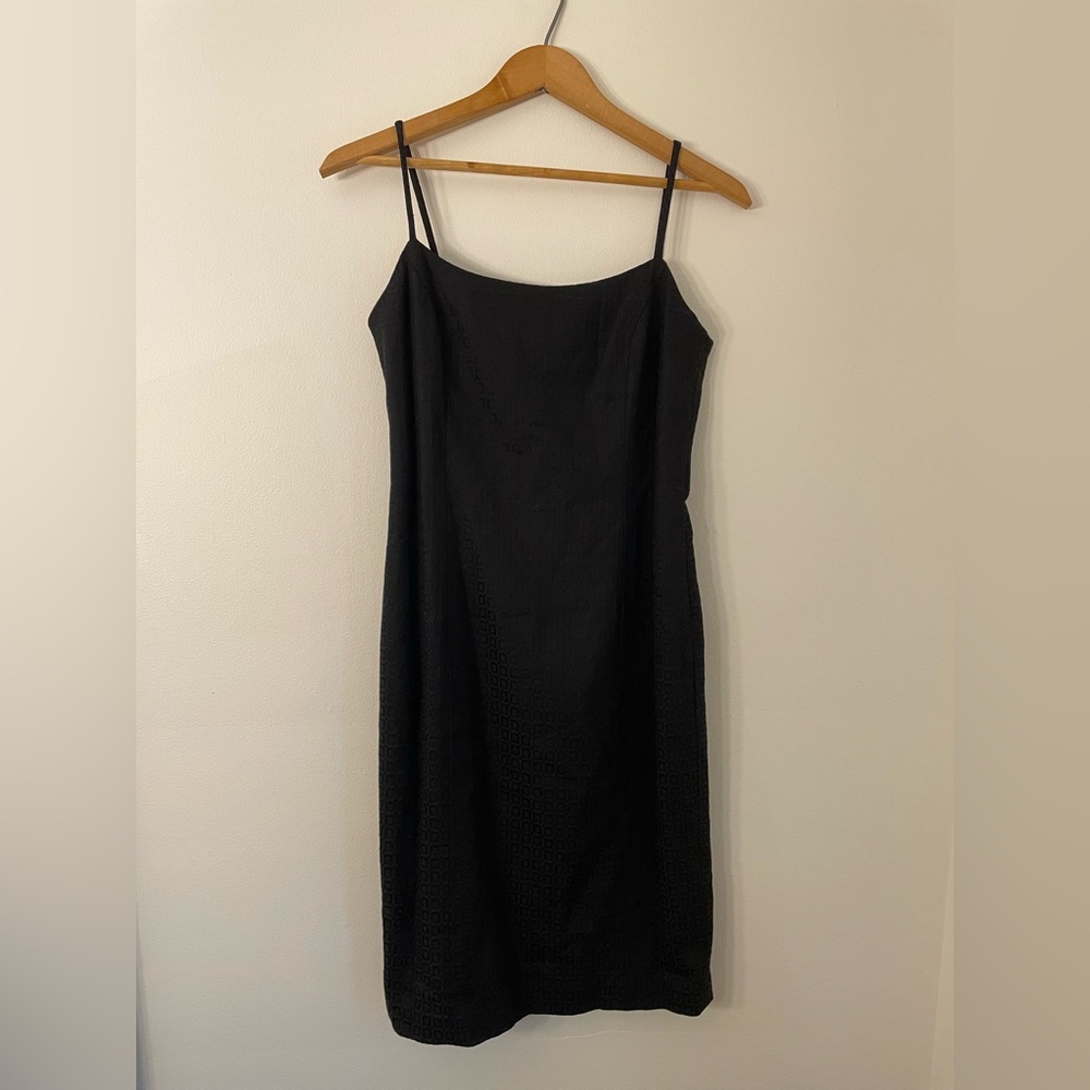 Vintage 90s/Y2K L'Officiel Textured Geometric Mini Dress